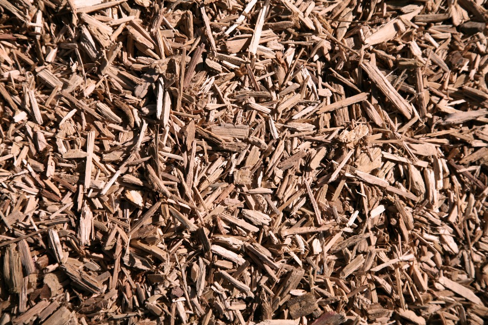 mulch made of woodchips